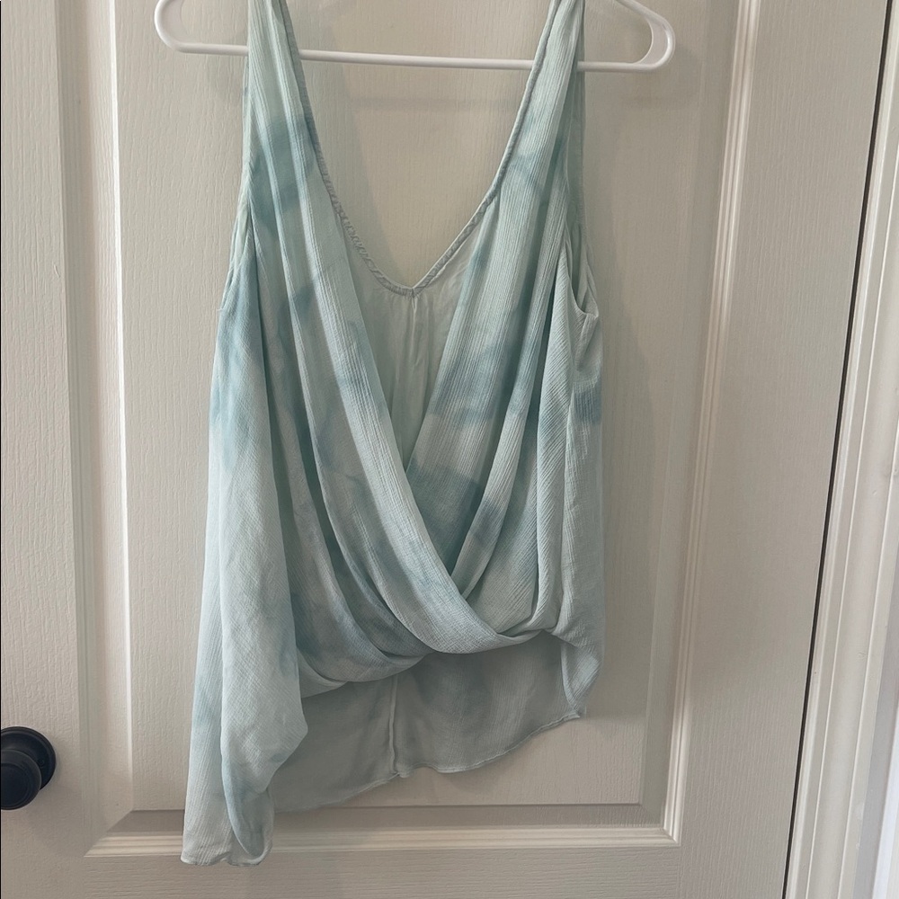 Free People Draped Women's Top in Light Blue